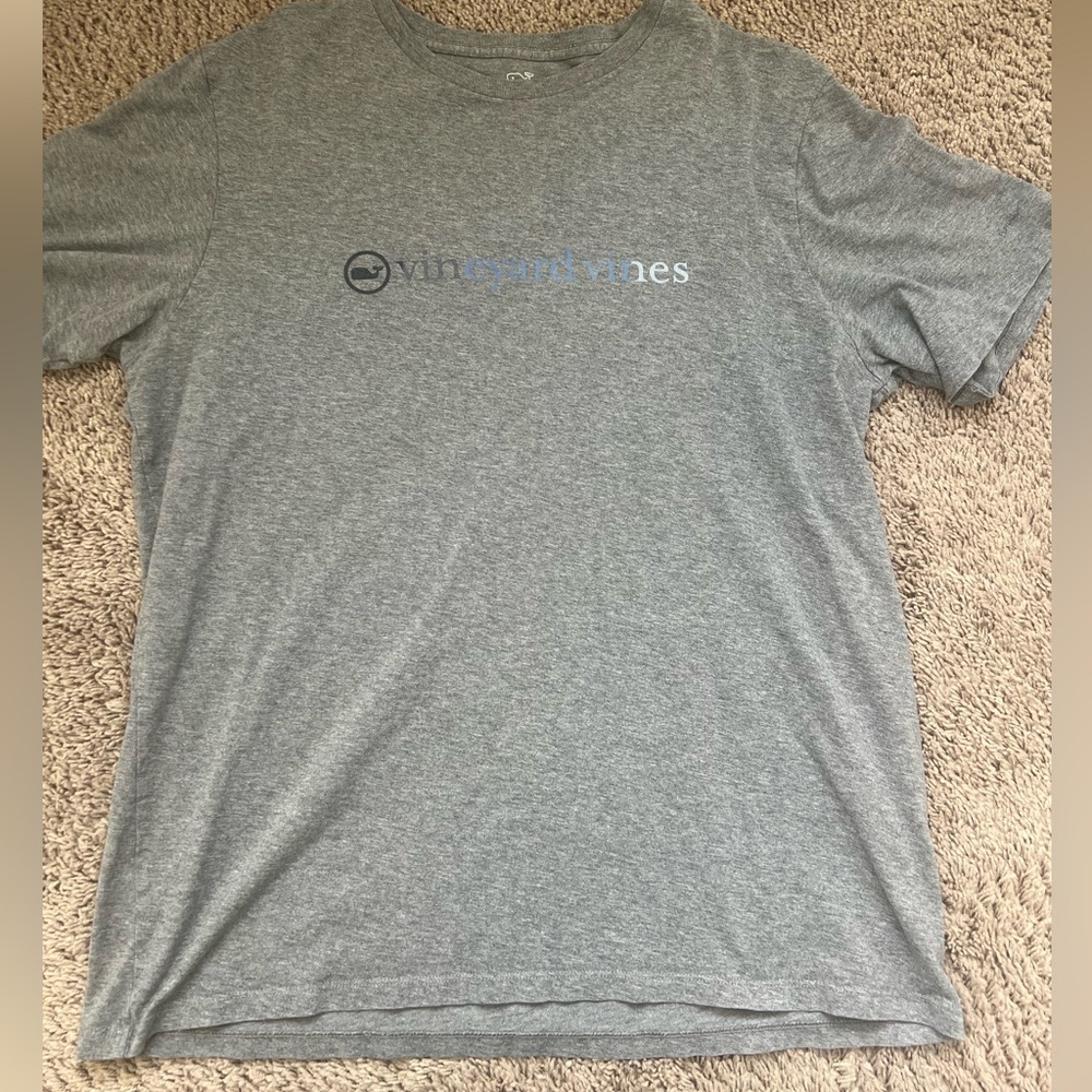 Vineyard Vines Heather Gray Men's Tee